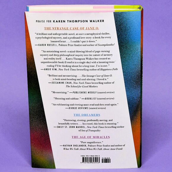 The Strange Case of Jane O by Karen Thompson Walker, 1st Edition Hardcover - Picture 2 of 9